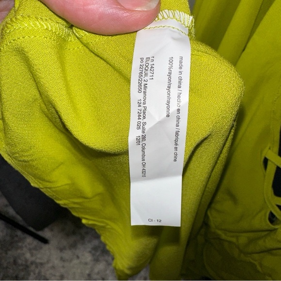 ELOQUII maxi dress  button  16 NWOT - Picture 9 of 9